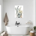 thumbnail image 4 of ZHONGYUTONG Bottles and Plants Wall Art Botanical Bathroom Pictures Eucalyptus Canvas Prints Country Kitchen Bedroom Home Decor Framed (20.00" x 30.00"), 4 of 5