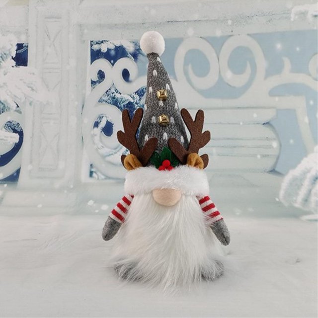 Juguetes de peluche para fiesta de Navidad Ourwarm, gnomos blancos, regalos para el Sr. y la Sra., adornos para muñecas, gnomos navideños sin rostro LED de 62 pulgadas