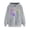 New3-Gray, variant on PNTUTB Women's Print Winter Hoodie Pullover Long Sleeved Casual Round Neck Comfortable Sweatshirt