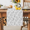 thumbnail image 5 of Table Runner Flower Table Decoration for Kitchen Dinning Floral Tree Branch Gray Table Decoration for Indoor Outdoor Party Wedding Decor 13x90 Inch, 5 of 7