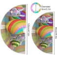 thumbnail image 3 of FMSHPON Easter Easter Cute Bunnies Xmas Christmas Tree Skirt Stand Mat for Holiday Party Decoration Indoor Outdoor 48 inches, 3 of 6