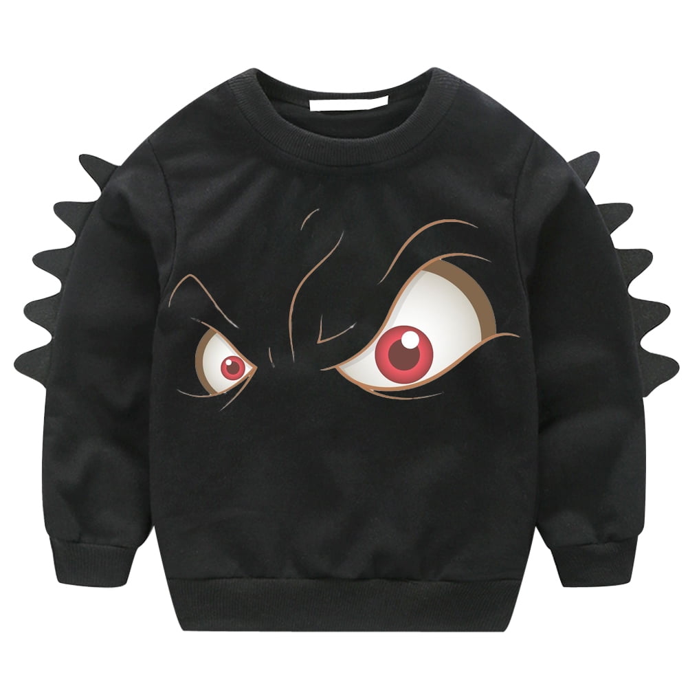 Ma&Baby Toddler Baby Boy Dinosaur Sweatshirt Cotton Long Sleeve