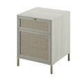 thumbnail image 5 of Twin Star Home Coastal 1-Drawer Night Stand with USB Charging, 5 of 12