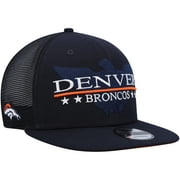 Men's New Era Navy Denver Broncos Totem 9FIFTY Snapback Hat - OSFA