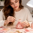 thumbnail image 4 of Magical Dress Worlds 3D Beaded DIY Collection Fantasy Dress Craft Kit with Instruction, Gift for Beginners DIY Craft Lovers Princess Fans Home Decor (#Set2), 4 of 5