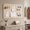Khaki, variant on Grey Felt Bulletin Board, Rectangle Wall Mount Memo Display Board, Easy Install Punch-free Board, for Student Study Office Photo Recording Decor, 24x16in