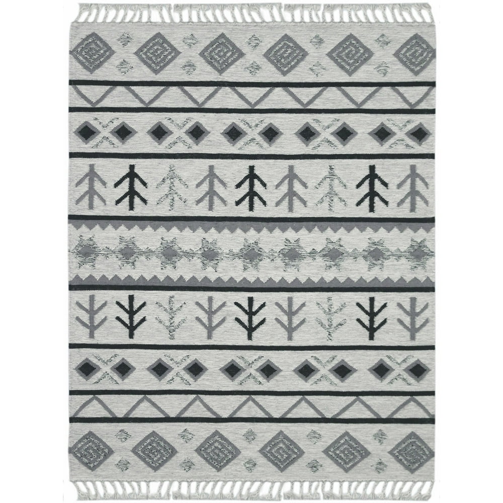 Artifacts 4 Ivory FlatWeave Area Rug 8'x10'