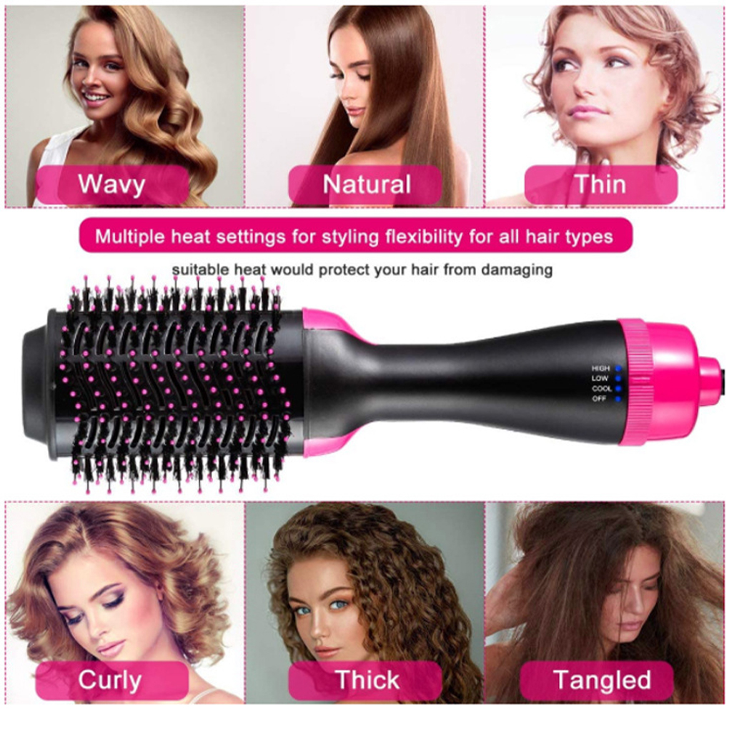 3 IN 1 Hot Air Brush OneStep Hair Dryer And Volumizer Styler and Dryer