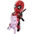 thumbnail image 1 of Figura de acción de Deadpool Pony Mini Egg Attack de Marvel Comics, modelo de personaje, estatua coleccionable, juguetes, figuras de PVC, adornos de escritorio, regalos divertidos para adultos, niños,, 1 of 6