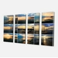 thumbnail image 2 of Sea Sunset Collage - Landscape Canvas Art Print, 2 of 3