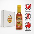 thumbnail image 3 of RICKEY'S Original World Famous Sauce, Gourmet Hot Sauce with Aged Red Peppers, Distilled Vinegar, Salt, Granulated Garlic, in a Bottle, 5 oz., 3 of 5