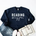 thumbnail image 2 of Reading Is My Jam | Sweatshirt, 2 of 5