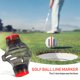 thumbnail image 5 of Marcador De Línea De Pelota De Golf Herramienta de dibujo de pelota de golf de 360 ​​grados Accesorios de entrenamiento convenientes (rojo) Likrtyny Para Estrenar, 5 of 9