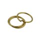 thumbnail image 3 of Llavero de latón piezas, llavero para hombres, mujeres, bolsos de coche, manualidades DIY de 32 mm perfecl Llaveros de latón, 3 of 7