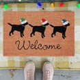 thumbnail image 3 of Custom Christmas Tree Red Truck Door Mat Holiday Rug for Festive Home, 3 of 4