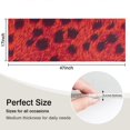thumbnail image 5 of Red Cheetah Leopard Pattern Kitchen Rug Mat,Kitchen Runner Rugs Non Skid Washable,Decorative Kitchen Floor Mats for Kitchen,Sink,Laundry,17"X47", 5 of 5