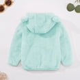 thumbnail image 4 of Usaibhir Baby Boys Girls Fleece Jackets Zip Up Hoodies Cute Bear Coats Fall Winter Fuzzy Jacket Newborn Boys Girls Outwear 0-3T, 4 of 12