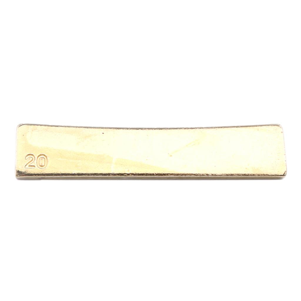 LeeQinersw 2 Pieces Guitar Fingerboard Fret Press Caul Insert Guitarist Luthier Tool