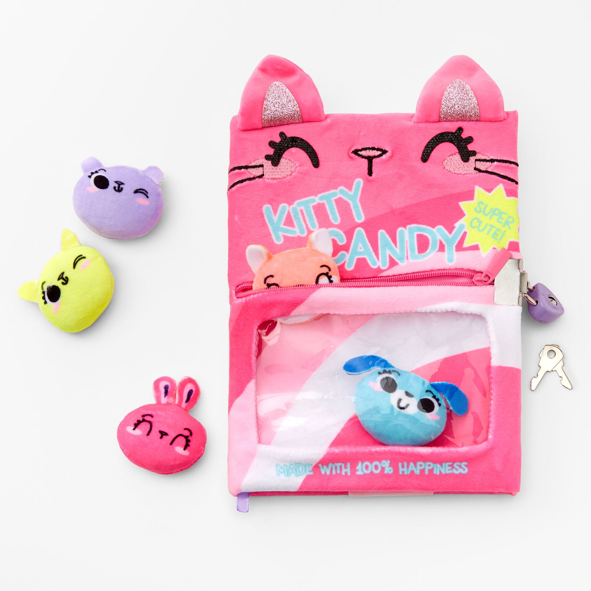 Claire's - Brandclub - Claire's Diary With Lock For Girls Kitty