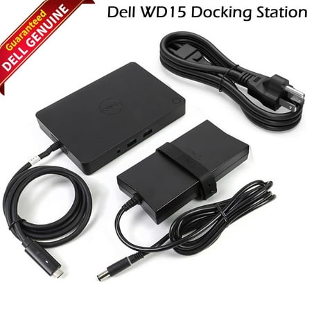 Pre-Owned Dell WD15 K17A K17A001 USB-C Docking Station With/130W AC Power Adapter (Like New)