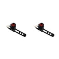 thumbnail image 2 of Eigraketly Luz trasera de bicicleta Luz de advertencia trasera Ciclismo nocturno Lámpara trasera LED Luz de poste de asiento Accesorio de bicicleta, Negro Negro 2piezas Eigraketly CBP155063, 2 of 6