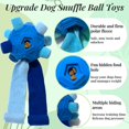 thumbnail image 3 of CIIVURR Snuffle Ball para juguetes para perros Bola de actualización irrompible Juguete interactivo Forraje Snuffle Mat Dispensador de golosinas para cachorros Alimentador lento Rompecabezas para perr, 3 of 8