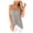 Gray, variant on Brilliant Tank Tops for Women under $5 Plus Size Womens Tank Top With Built in Bra Summer European and American Leisure Comfortable Solid Color Kink Sling Blue XXL