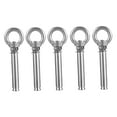thumbnail image 3 of GOOHOCHY  5 Pcs Stainless Eye Bolt Expansion Bolts Eyes Screws Fastener Silver, 3 of 7