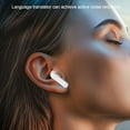 thumbnail image 4 of Translator Translation Earbuds LED Touchscreen  Earbuds Language Translator Earphone for Business Travel 80 Languages 2 Way Translator Earbuds, 4 of 7