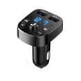 thumbnail image 2 of Coche Bluetooth 5.0 Reproductor de MP3 inalámbrico Radio de coche Adaptador de audio Bluetooth con cargador USB seitruly EL001468-00B, 2 of 2