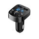 thumbnail image 2 of Coche Bluetooth 5.0 Reproductor de MP3 inalámbrico Radio de coche Adaptador de audio Bluetooth con cargador USB Inevent EL001468-00B, 2 of 7