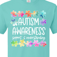 thumbnail image 4 of Inktastic Autism Awareness Support and Understanding Puzzle Pieces T-Shirt, 4 of 5