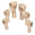 thumbnail image 3 of Modèle d'Artiste en Bois Articulé (Main Droite 10”), 3 of 8