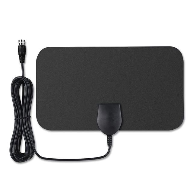 Alta Ganancia Hd Tv Dtv Box Antena De Tv Digital 50 Millas Booster Activo Interior Antena Hd Diseño Plano 4K 25Db Speravity HA016874-00