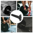 thumbnail image 3 of TABLZONE Gym Equipment Wall Mounted Weight Plate Storage Rack Barbell Holder Black Finish, 3 of 8