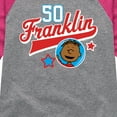 thumbnail image 3 of Peanuts - Franklin Athletic 50 - Youth Girls Raglan Tee, 3 of 5