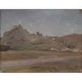 thumbnail image 2 of Jan Ciągliński 14x12 Gold Ornate Wood Frame and Double Matted Museum Art Print Titled - Sudak (1904), 2 of 4