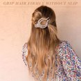 thumbnail image 3 of French Concord Flat Hair Clips - 6PCS Curved Hair Claw No Slip Hair Clips Strong Hold Clip Hair Claw for Women, 3 of 11