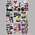 thumbnail image 3 of Pegatina De Pared De Pvc De Dibujos Animados De Halloween, Calcomanías De Ventana De Hueso De Cabeza De Calabaza, Pegatinas De Pared De Habitación Para Niños, Decoración Del Hogar De Festival 4 Uds. Moyic HA039986-03, 3 of 6