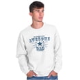 thumbnail image 3 of Fathers Day World's Most Awesome Dad Men's Crewneck Sweatshirt Brisco Brands S, 3 of 6