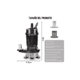 thumbnail image 2 of Bomba Sumergible BELUG 1/2 Hp para agua Limpia/sucia 110v negro, 2 of 5