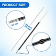 thumbnail image 2 of VONKY 100piece Smooth Writing Pen Refills Suitable For All Ballpoint Pens Easy To Ballpoint Pens Refills 1Set, 2 of 6