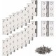 thumbnail image 1 of Bisagras de Acero Inoxidable Zhivalor 20 Piezas para Muebles, 1 of 5