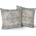 thumbnail image 1 of Merry-XMAS 20"X20" Grey Bohemian Cotton Throw Decorative Pillow Cover, Invisible Zipper (2 Count), 1 of 6