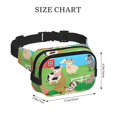 thumbnail image 4 of Easygdp Farm Animals Fanny Packs para Mujeres y Hombres, Bolsa de Cinturón, Bolsos de Cruz para Trabajo/Correr/Senderismo, 4 of 9