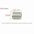 thumbnail image 2 of 304 Stainless Steel Full Thread Protector Braces Wire Thread Insert Stripped Thread Rethread Repair M2.5X0.45X1D(50pcs), 2 of 4