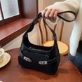 thumbnail image 3 of Bag Hobo Crescent Shoulder PU Cuero Crossbody Purso para Mujeres (), 3 of 9