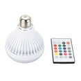 thumbnail image 1 of Bluetooth Musique Ampoule RGBW Couleur E26 Base Télécommande Haut-Parleur Conduit Ampoule pour Bar Chambre Restaurant 100, 1 of 14