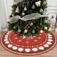 thumbnail image 1 of Washable Christmas Tree Skirt Christmas Tree Rug Decor Short Pile High-Definition Printed Christmas Tree Skirt, 1 of 6