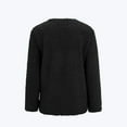 Besolor Warm Winter Coats for Womens Casual Plus Size Fleece Open Front Button down Long Sleeve